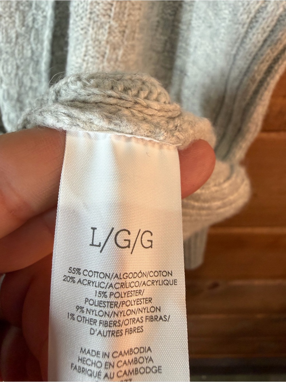 CAbi NWOT Open-Front Shawl Collar Cardigan - Light Gray Size Large 💕🩶 - Picture 3 of 7